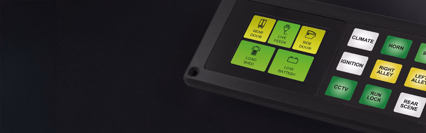 PTS-24 closely cropped and set at an angle on a dark background